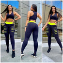conjunto calça legging  mais top fitness calça feminina academia tendência
