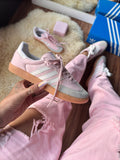 TÊNIS ADIDAS SAMBA rosa  cabedal em couro sintético
