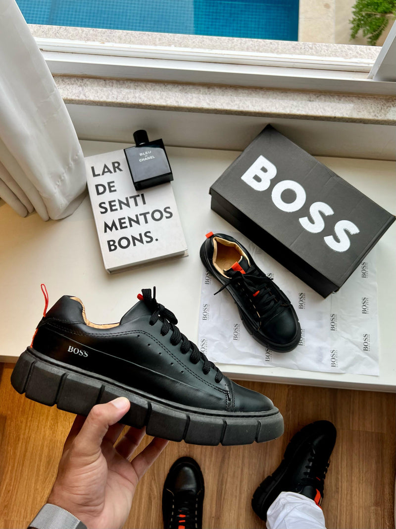 TÊNIS HUGO BOSS COURO LEGÍTIMO DO 38 AO 43