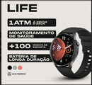 LIFE WEARZONE | À PROVA D'ÁGUA 1 ATM | ESPORTIVO | AMOLED | BATERIA DE LONGA DURAÇÃO