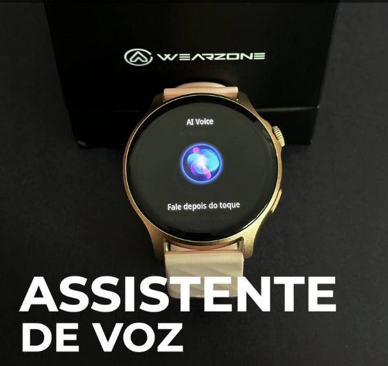 LIFE WEARZONE | À PROVA D'ÁGUA 1 ATM | ESPORTIVO | AMOLED | BATERIA DE LONGA DURAÇÃO