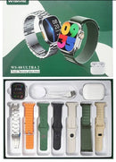 WS80 ULTRA 2 | +Fone bluetooth | Kit 7 pulseiras | Toque duplo | ultima  geração