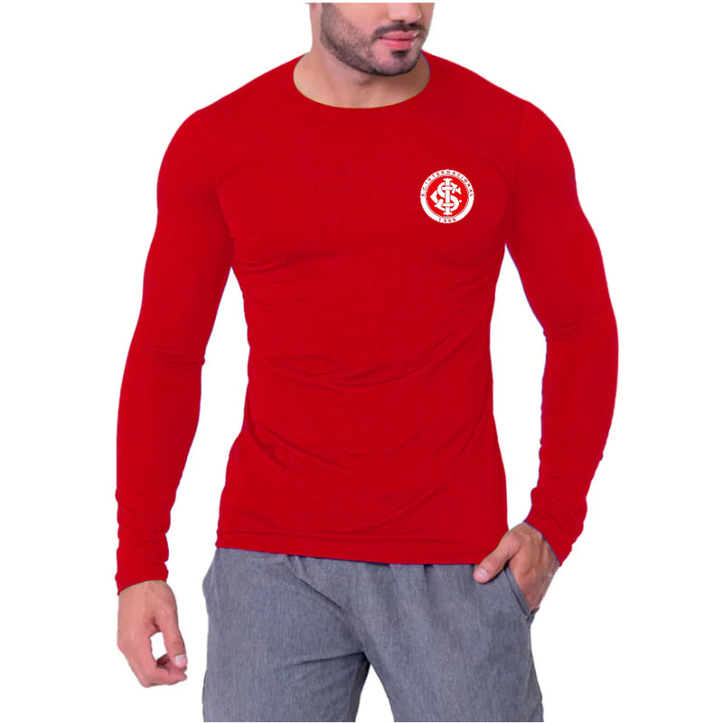 Camisa térmica Times e clubes de Futebol Segunda Pele Proteção Solar UV