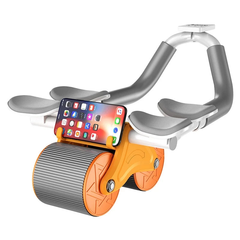 Roda de Exercício Abdominal com Eficiência Em Fortalecimento Duplo Suporte