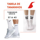 Kit 12 Pares Meia Cano Médio Meia Esportiva Meia Pretas/Brancas/Cinzas  Oferta