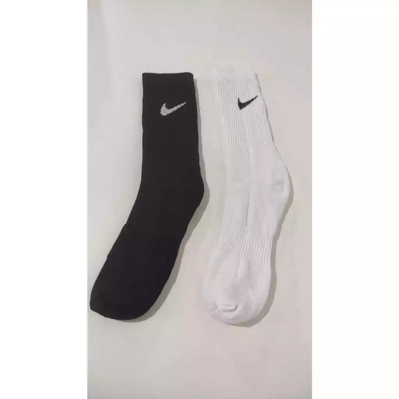 Kit 12 Pares Meia Cano Médio Meia Esportiva Meia Pretas/Brancas/Cinzas  Oferta