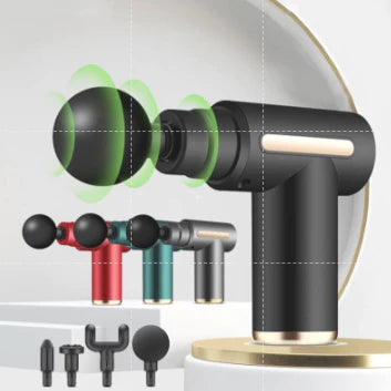 Massageador Elétrico Profissional Muscular Pistola Portátil Original de Massagem