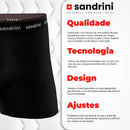 Kit 10 Cuecas Sandrini Boxer Algodão Box Atacado Masculina Adulto Promoção