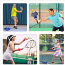 Treinador de Tênis Rebote de Bola - Portátil e Prático para Treino Esportivo Solo