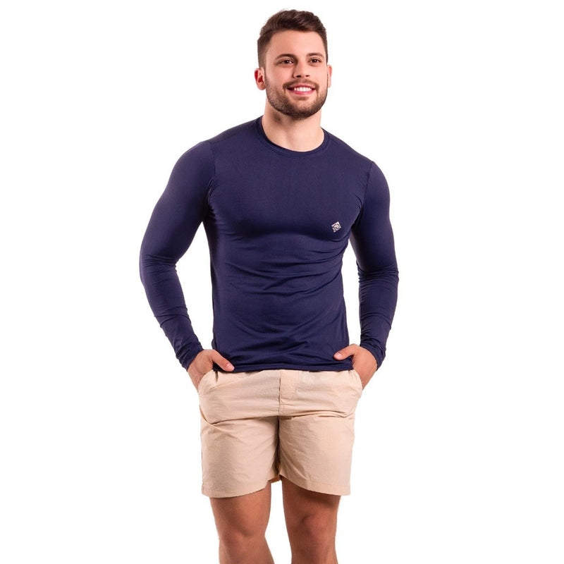Camisa  Térmica Proteção Solar Uv 50 Dry Fit